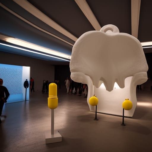 Coders Crafted from Gum and Porcelain, 1980s Style