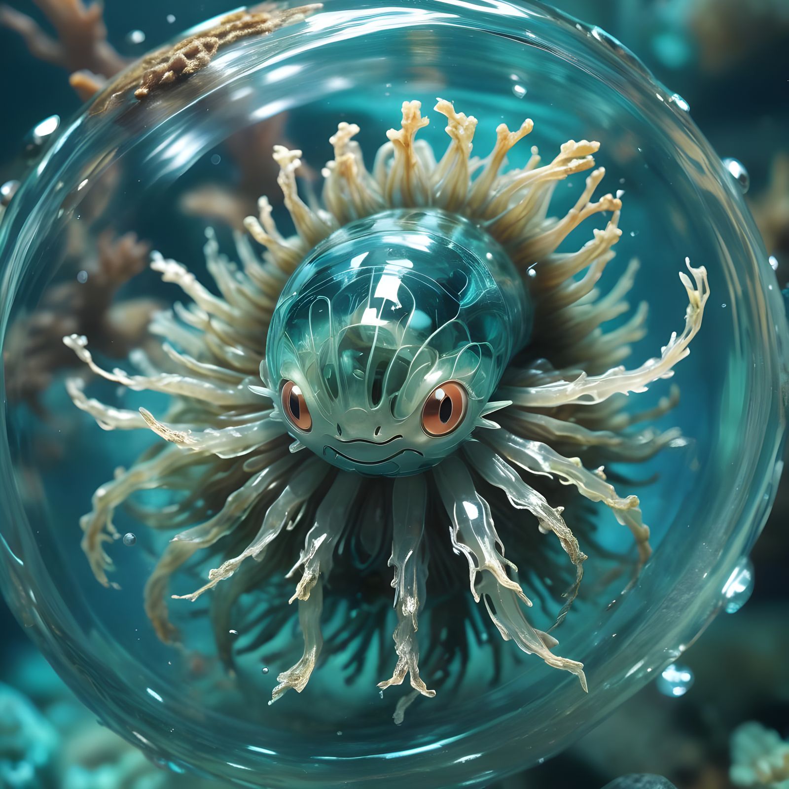 Detailed Photograph of Pokemon Omenyte in 4K UHD