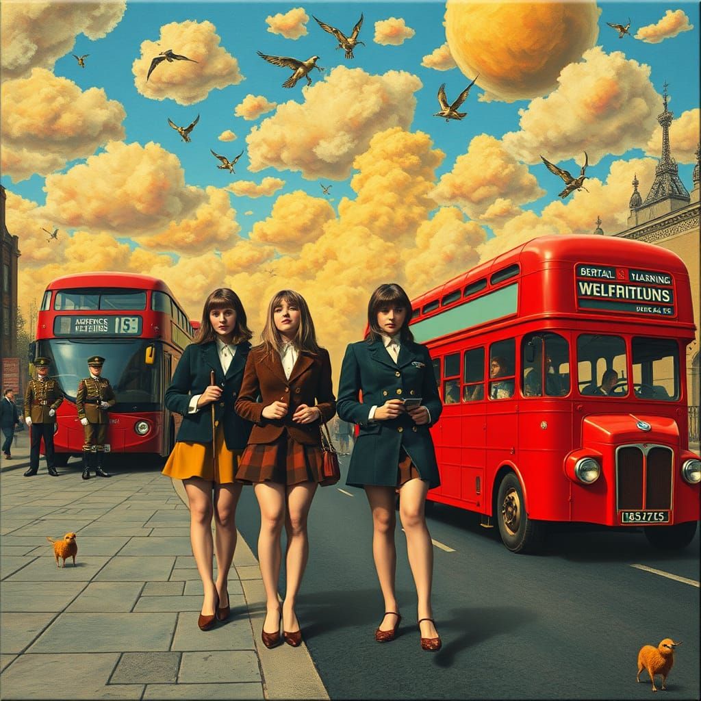 Psychedelic Beatles-Era London Surrealism