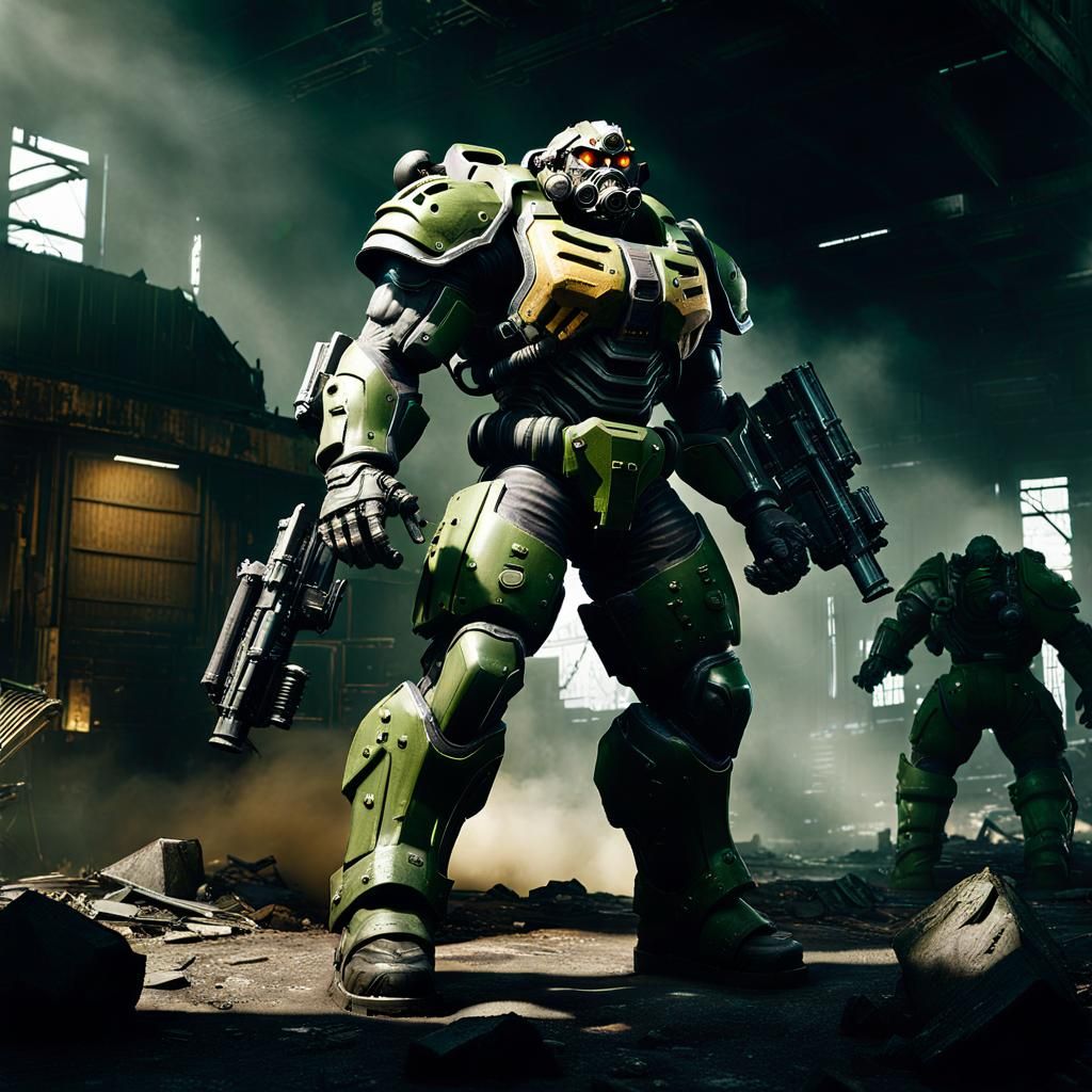 Non upload evolution: The Brotherhood of Steel has your back