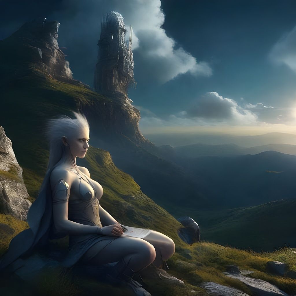 Simple AI Generated Doodle Art