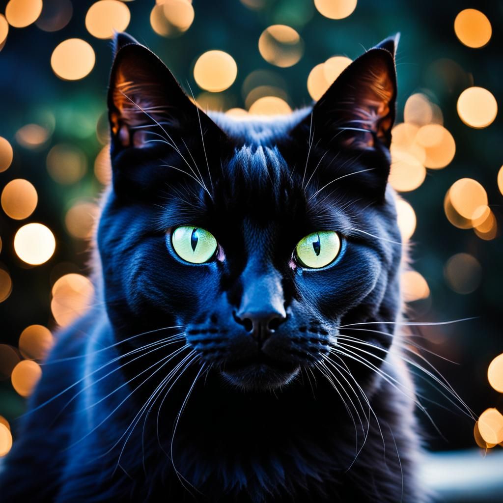 Kitty cat, sassy cat, black cat Professional photography, bo...