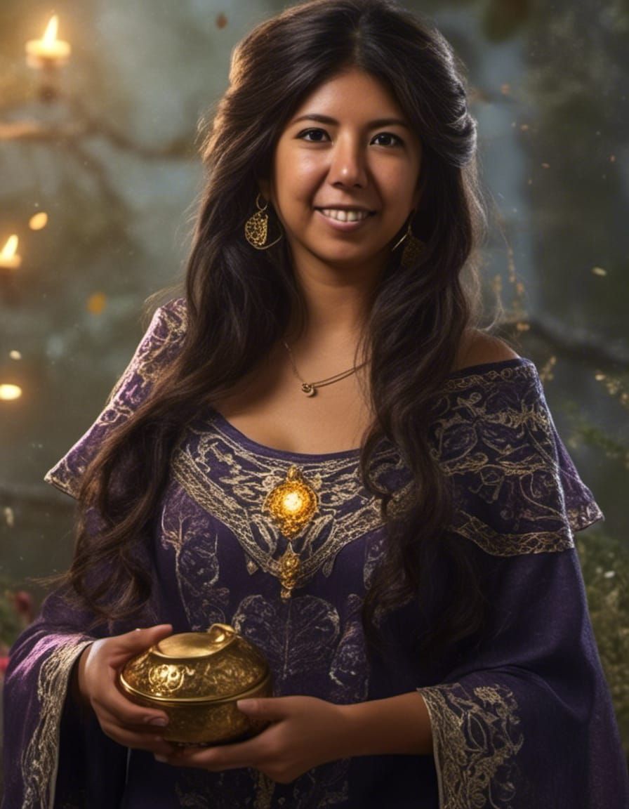 Powerful Sorceress Portrait in Unreal Engine