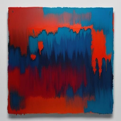 Abstract Expressionist Stoners in Electric Hues