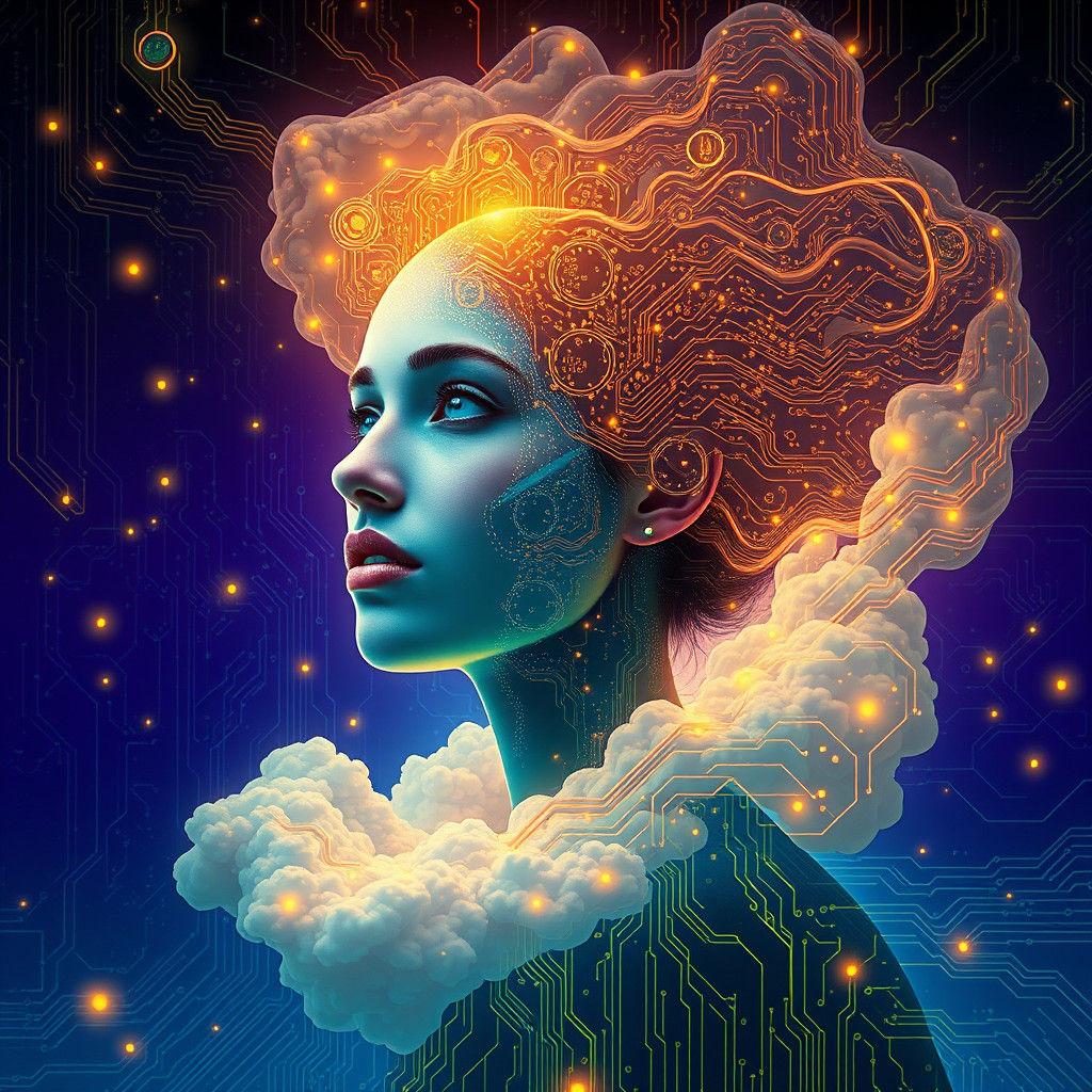 Merging Consciousness with a Futuristic Computer Network