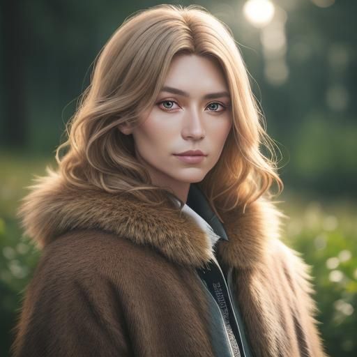 Griffon Gascon Saintongeois Portrait in Natural Light