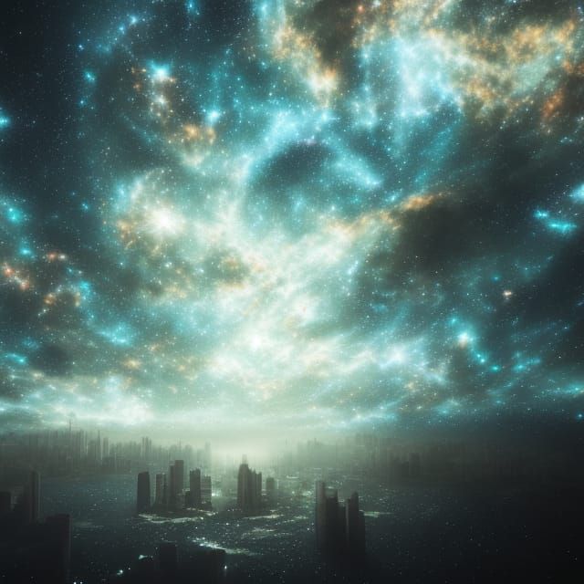 all the stars in the night sky