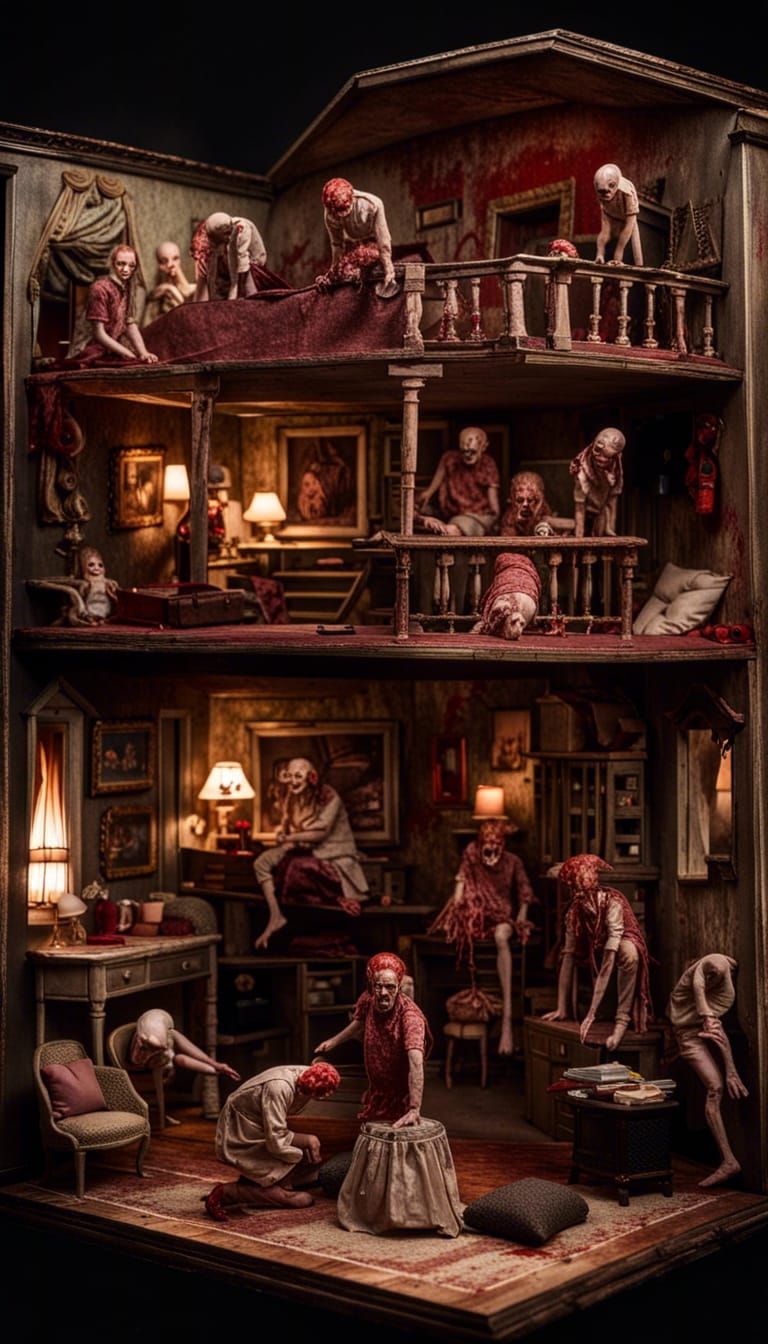 Dollhouse Horrors Series #4