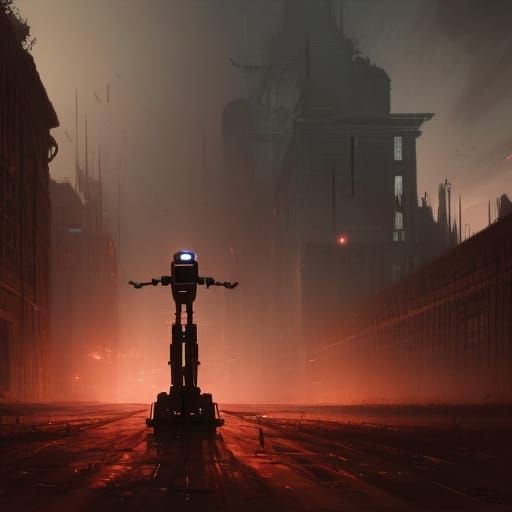Revolution Robot: Dark Fantasy Concept Art