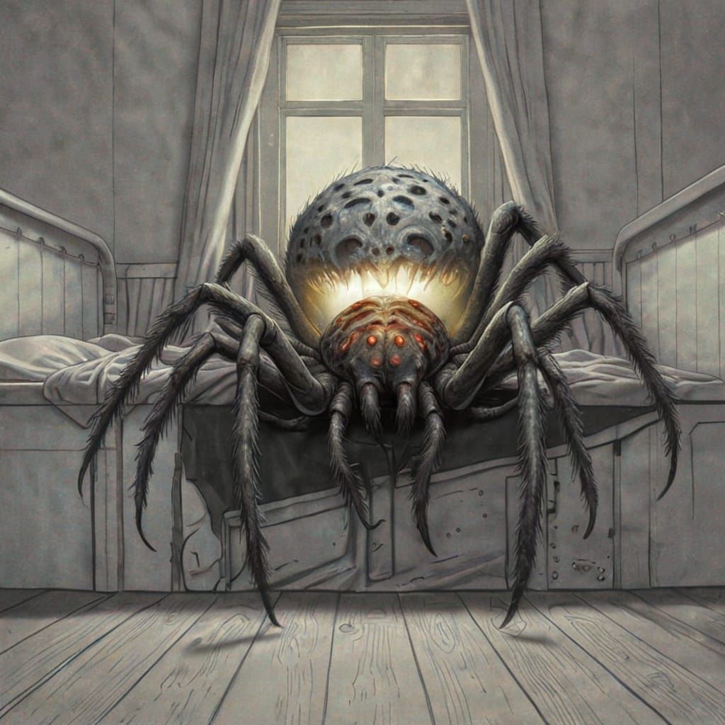 Dark, Twisted Nightmare Fuel: Mutated Spider of Unspeakable ...