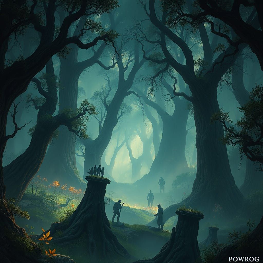 Ancient Forest Realm in Whispers of Forgotten Lore