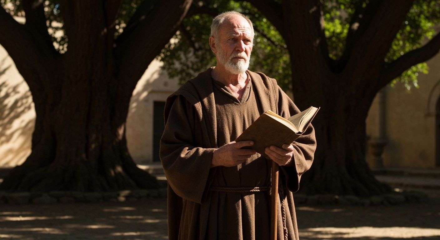 Philosopher Portrait with Rembrandt Lighting
