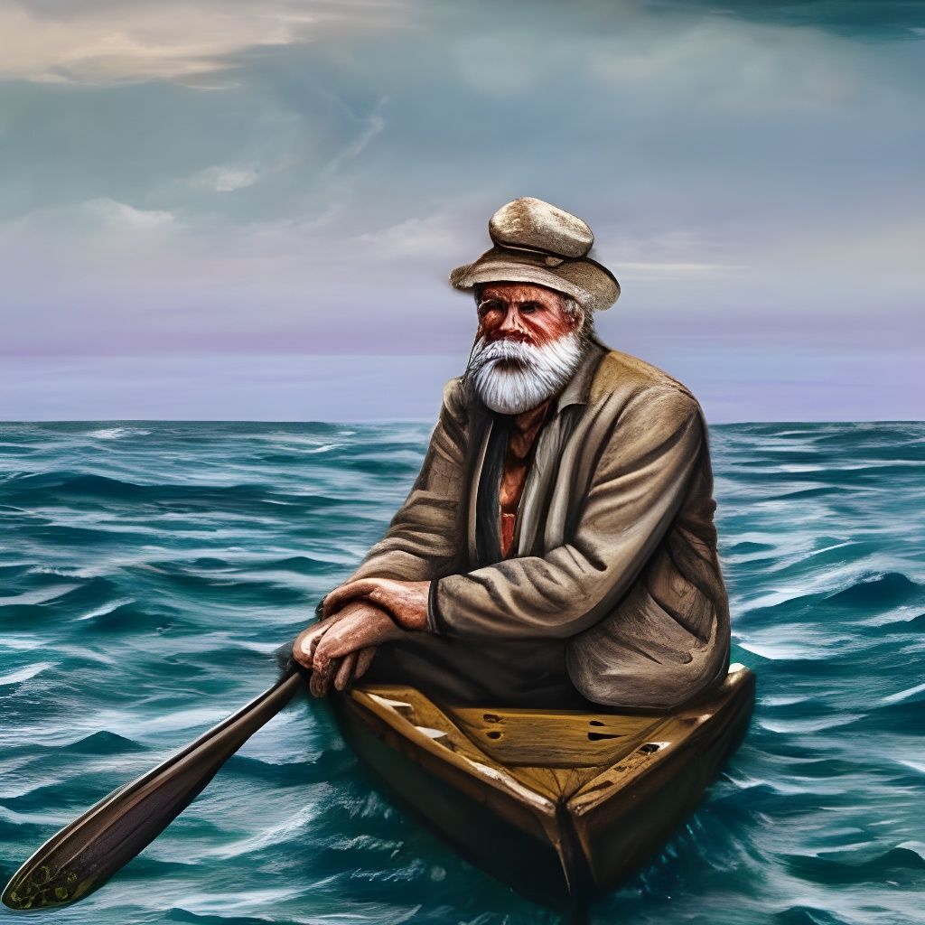 Old Man and the Sea: Dark Fantasy Interpretation