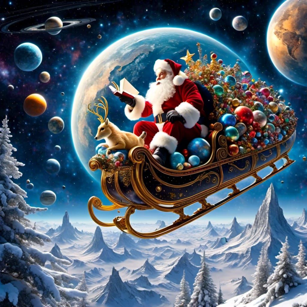 Santa's Interplanetary Christmas Delivery