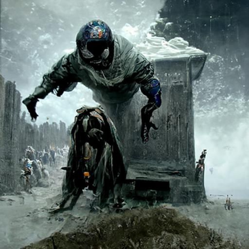 Horror Fortnite in the Style of Doré and Rutkowski