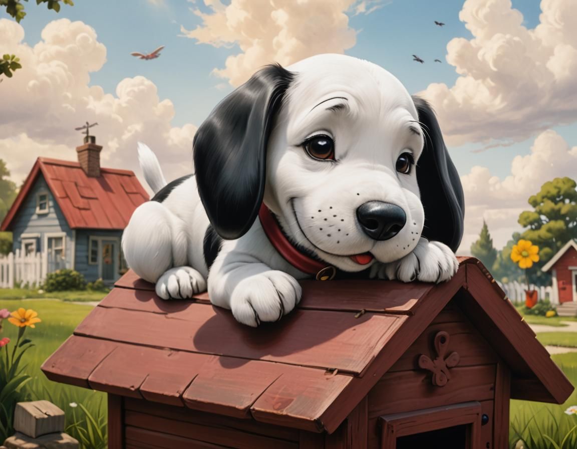 Das habe ich bei Snoopy gesehen, das kann ich auch.