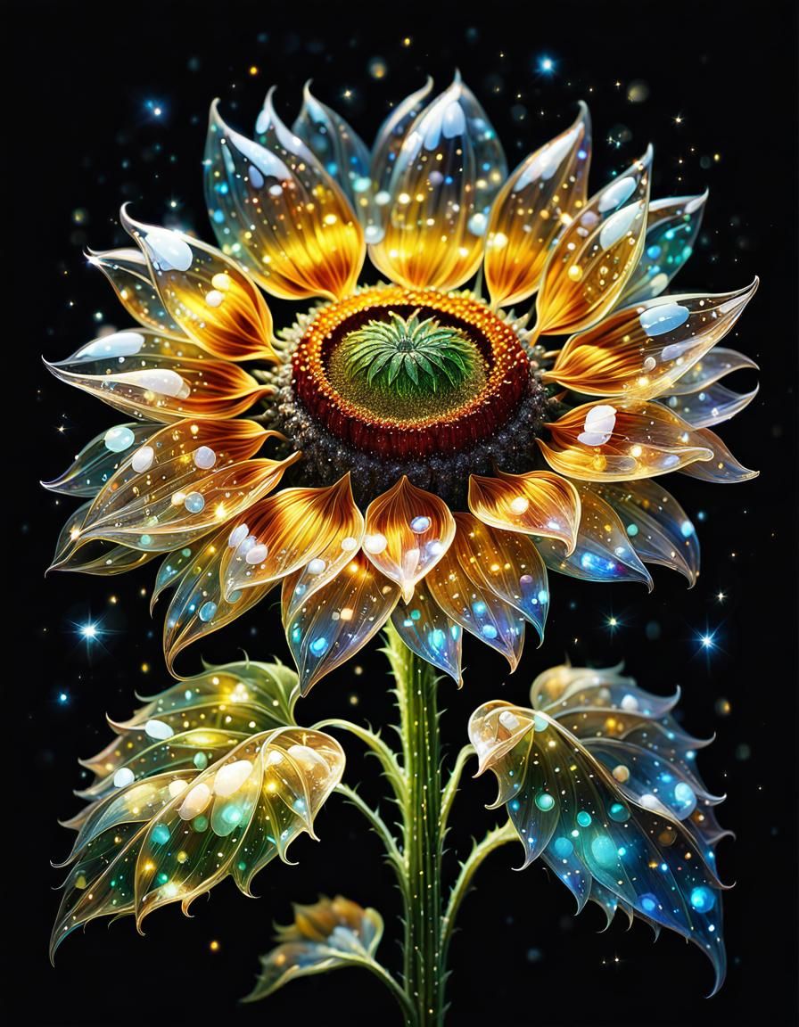 A magical sunflower