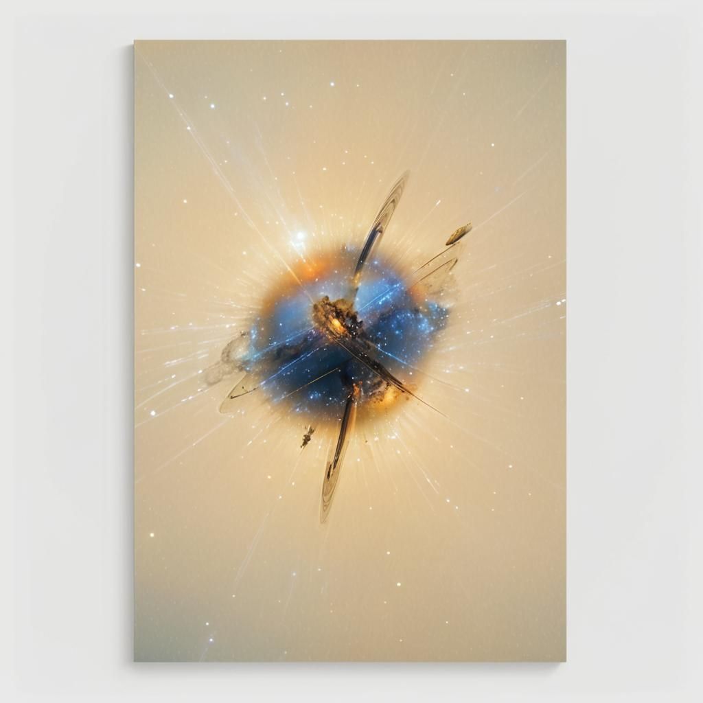 Stunning Saturn Rings in Cosmic HDR Photography