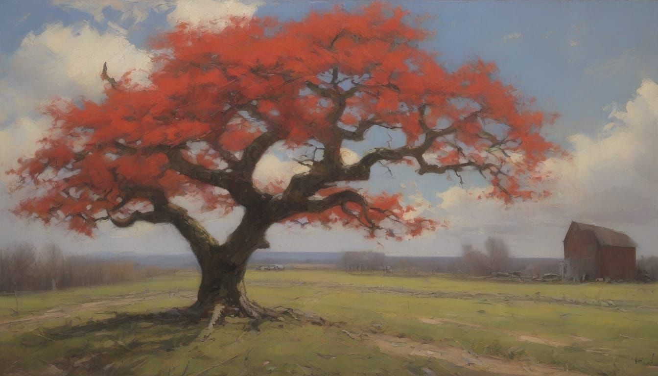 19th Century New England Farm in Postmodern Style