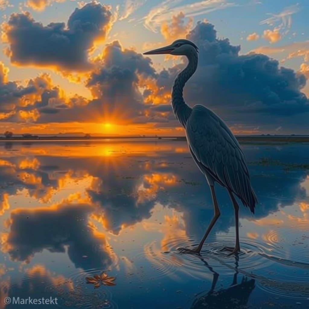 Gentle Nature Scene: Autumn Breeze and Rain