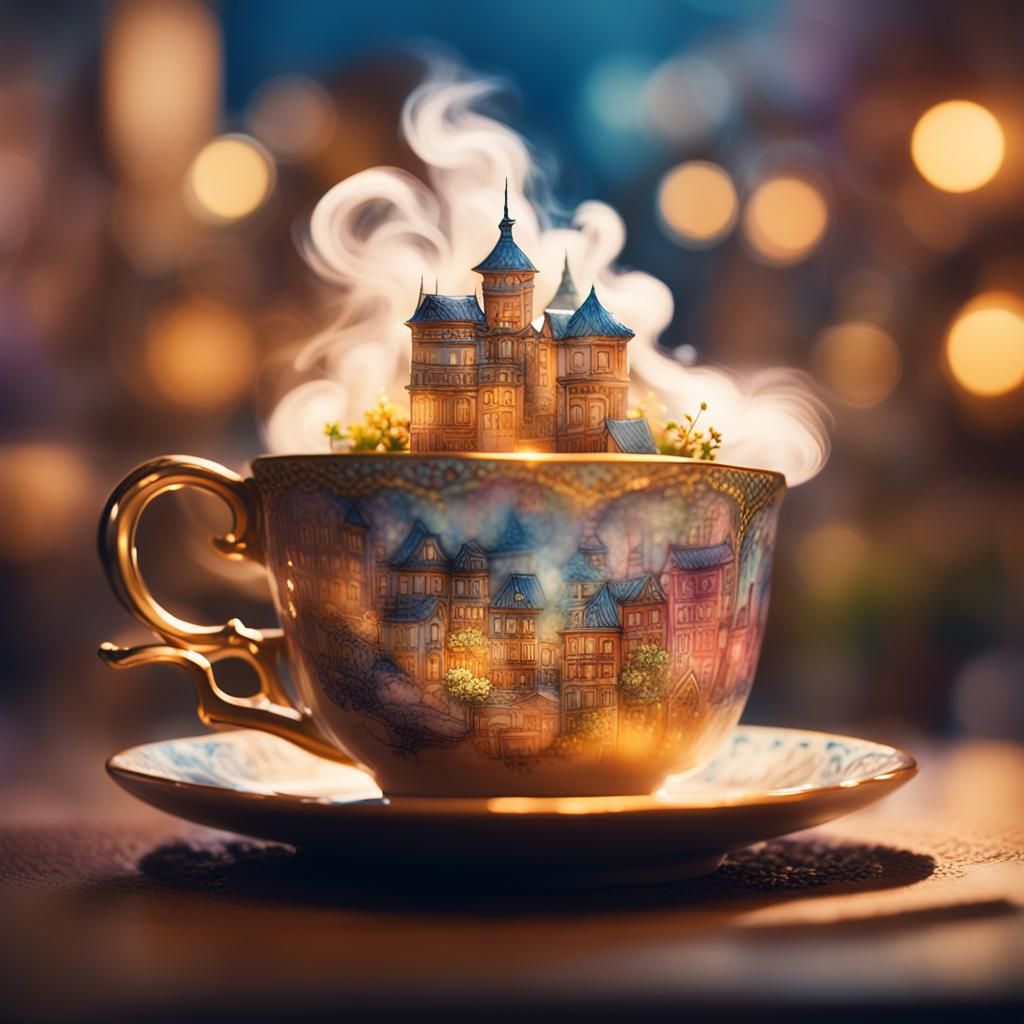 Miniature World in Teacup, Anime Style