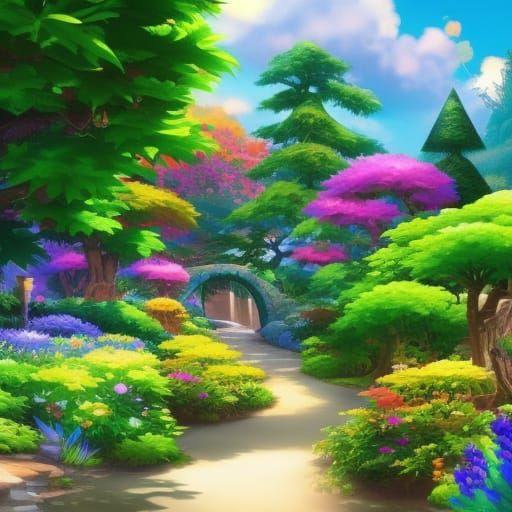 Neopets in Ghibli Style Anime Key Visual