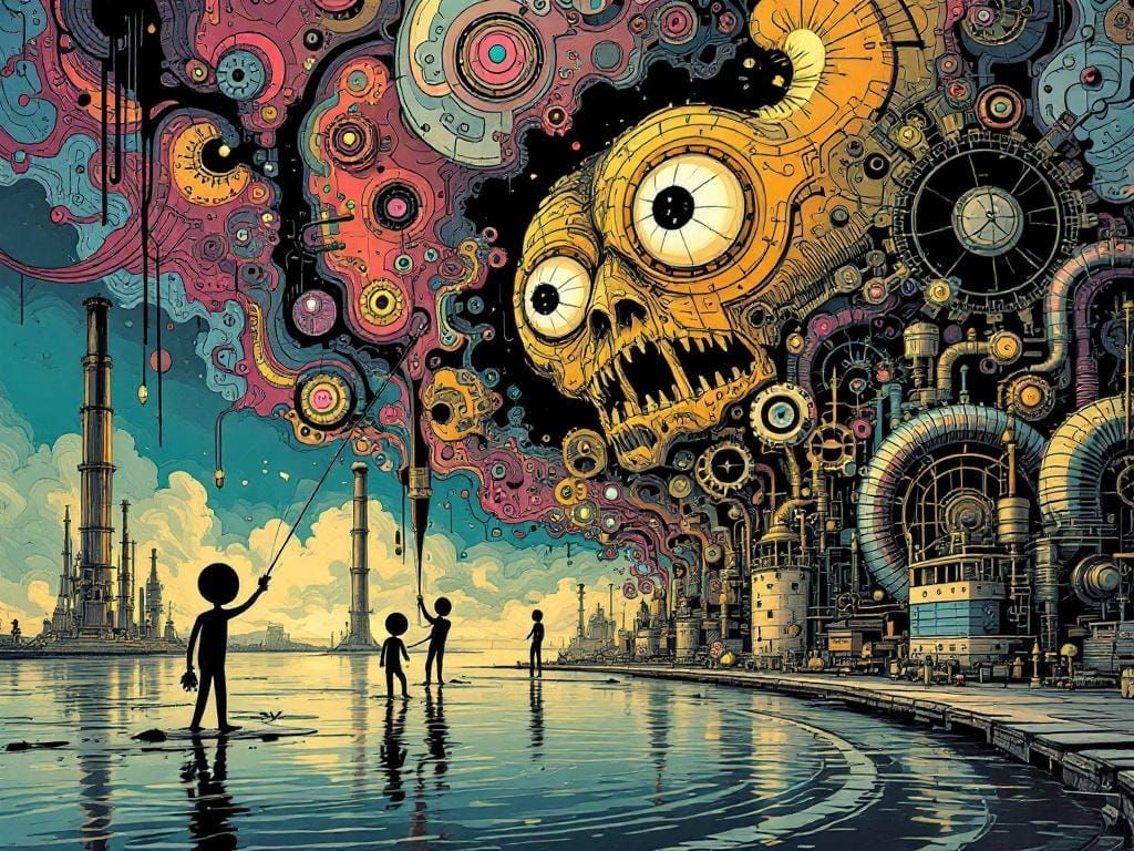 Imaginary Ralph the Grumpy Stick-Figure Guy in Bizarre Steam...