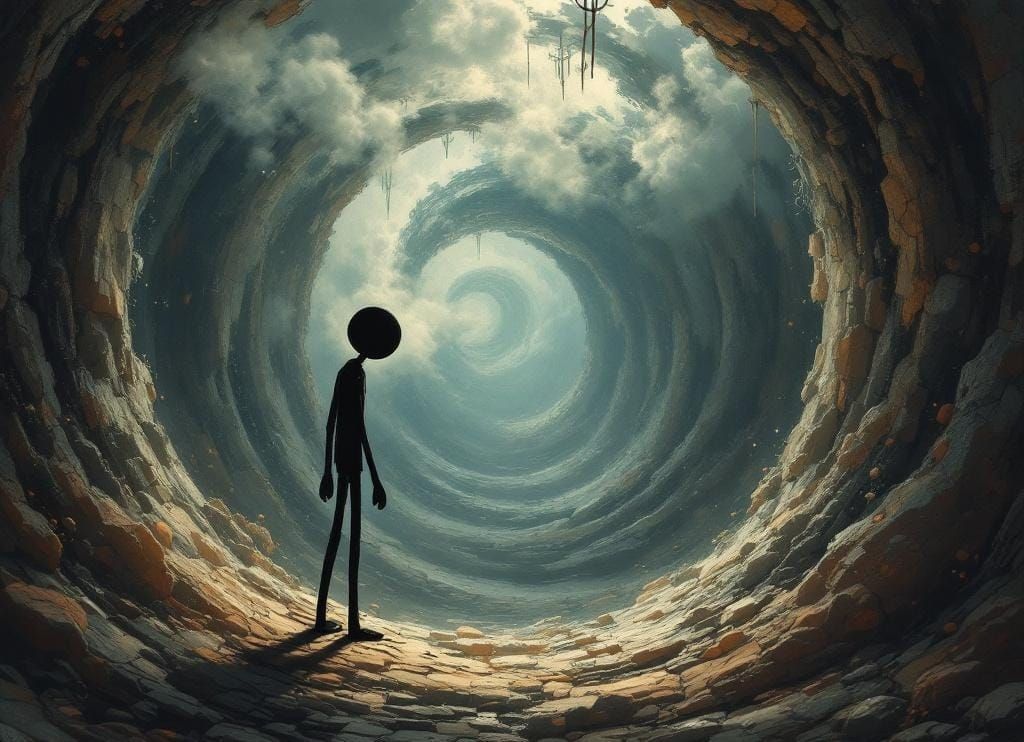 Imaginary Ralph the Grumpy Stick-Figure Guy in Bizarre Steam...