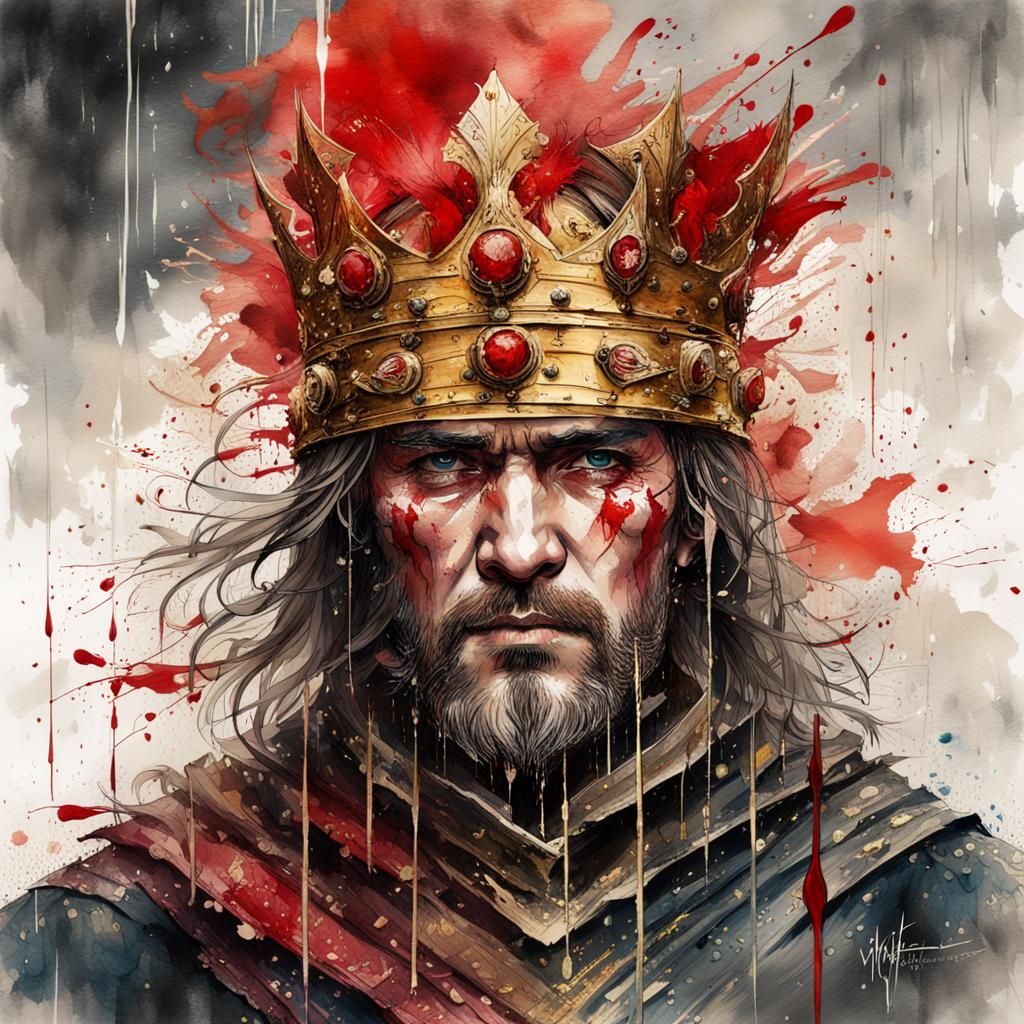 King by bloodshed