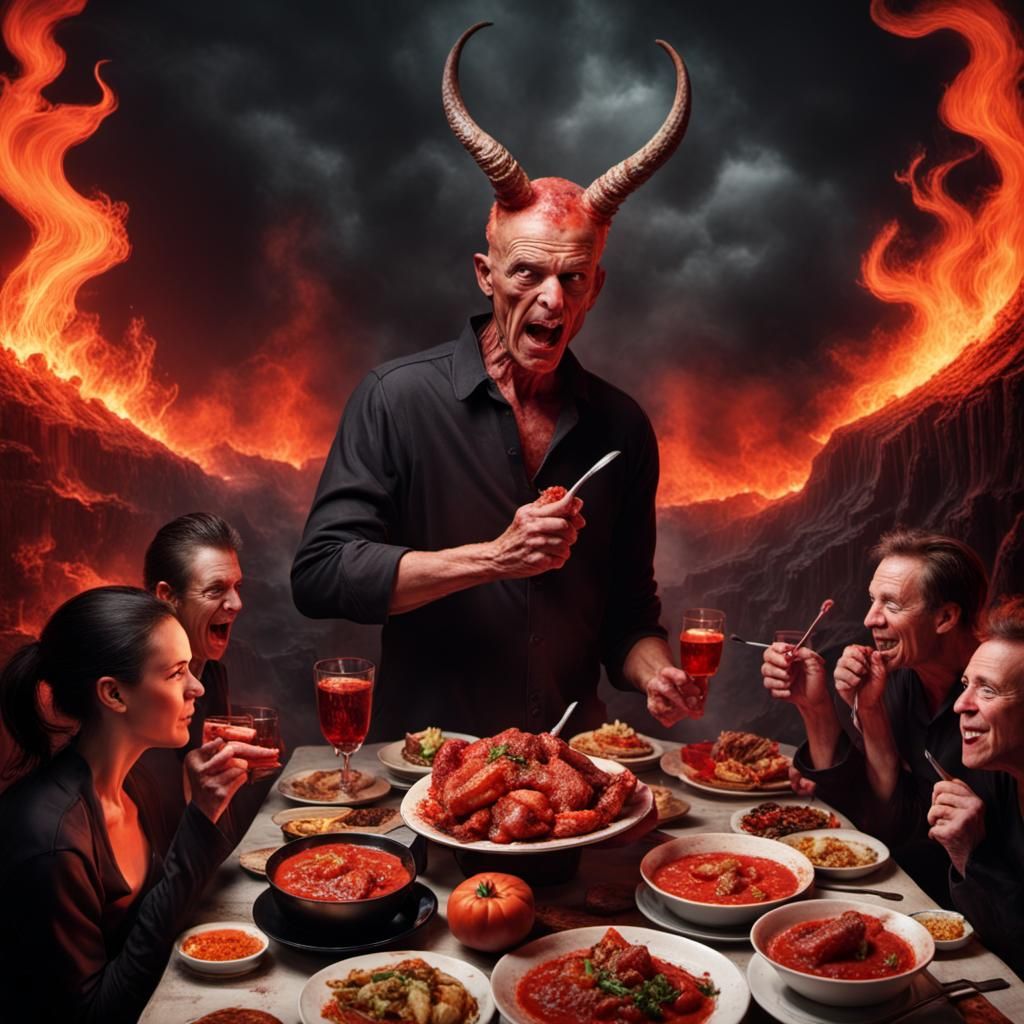 Hellscape: A Conceptual AI Interpretation