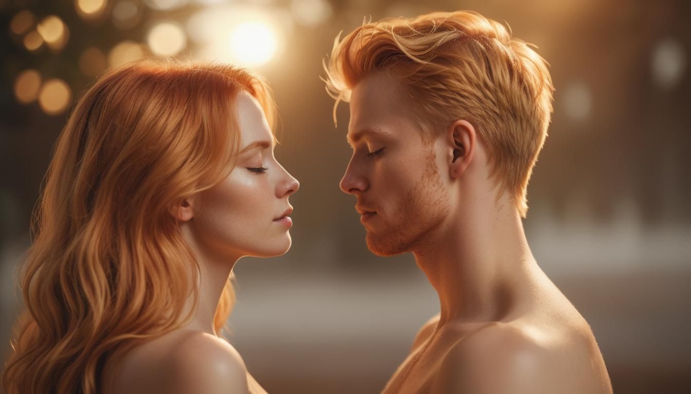 Intimate Close-Up Portrait in Soft Cinematic Style