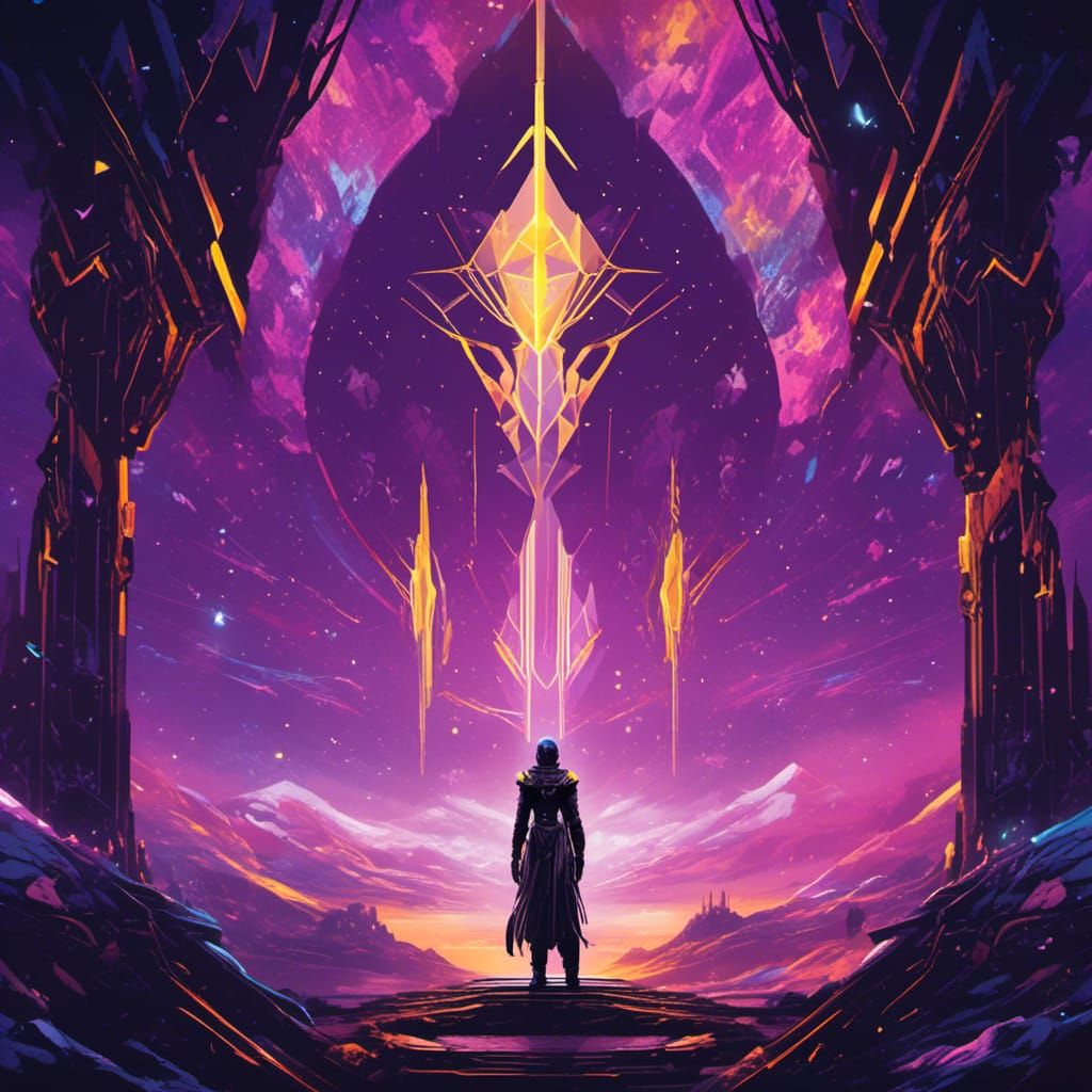 Destiny 2 Void Lore: Dark Fantasy Concept Art