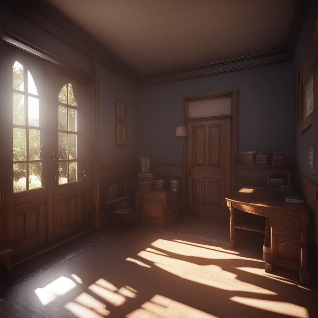 Photorealistic 3D Game Environment with Shading