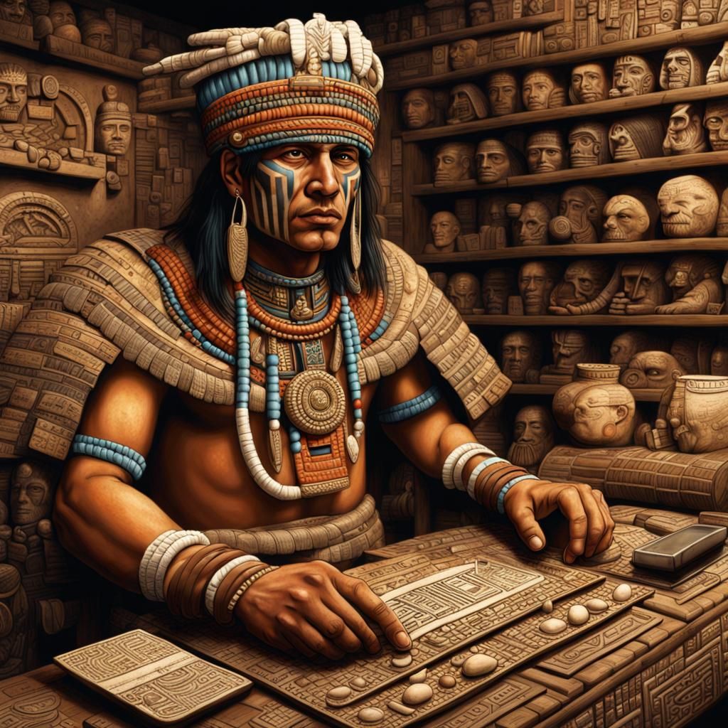 Aztec Merchant in the Information Age