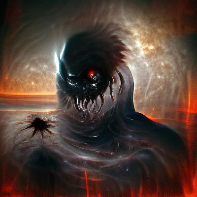 Sinister Space Monster Confrontation