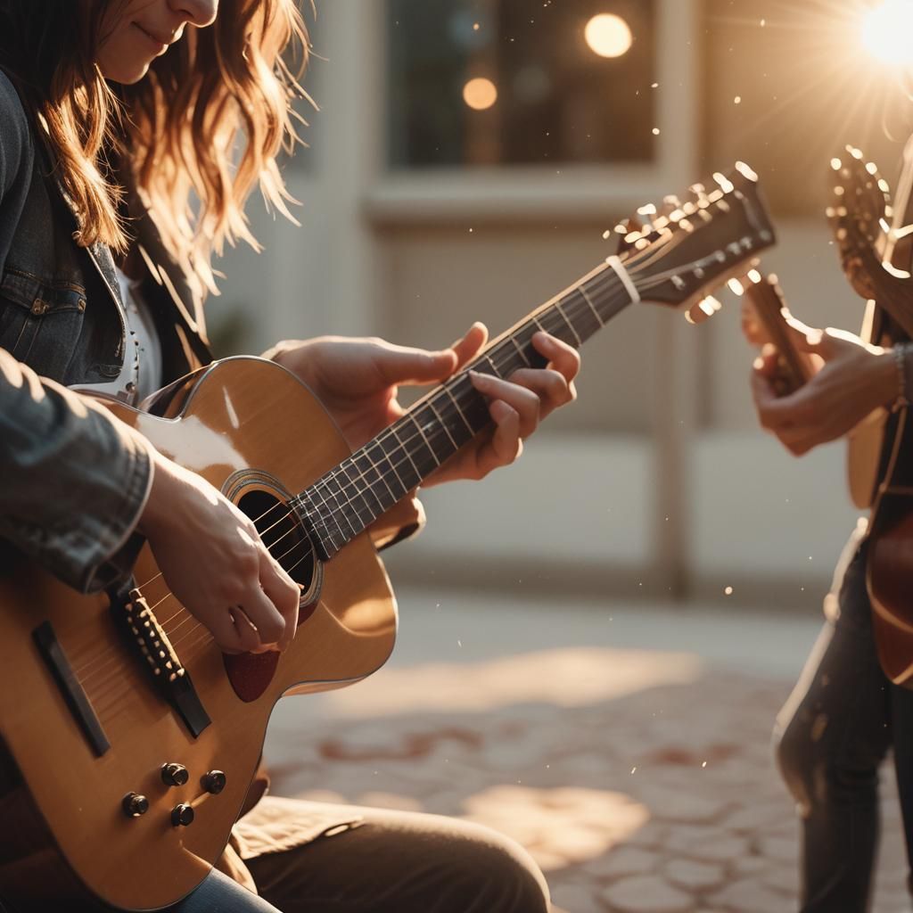 Hands Join in Musical Harmony