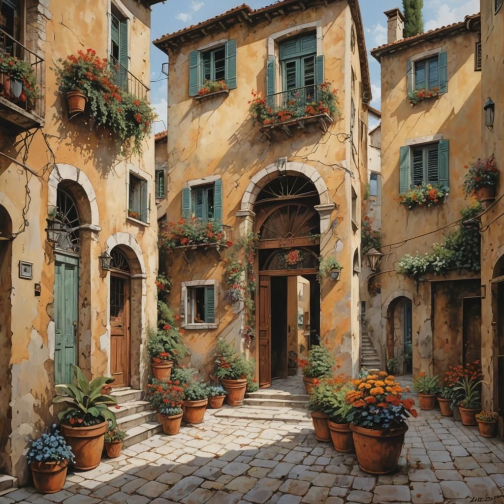 Guido Borelli Inspired AI Art