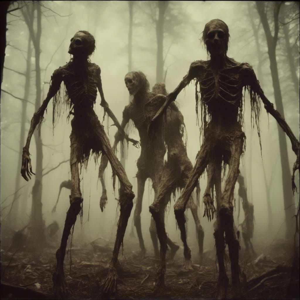Skinwalkers Dance: Macabre Horror in Dark Forest