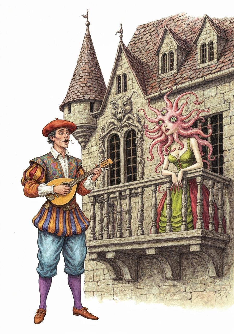 15th Century Serenade Before Eldritch Manor
