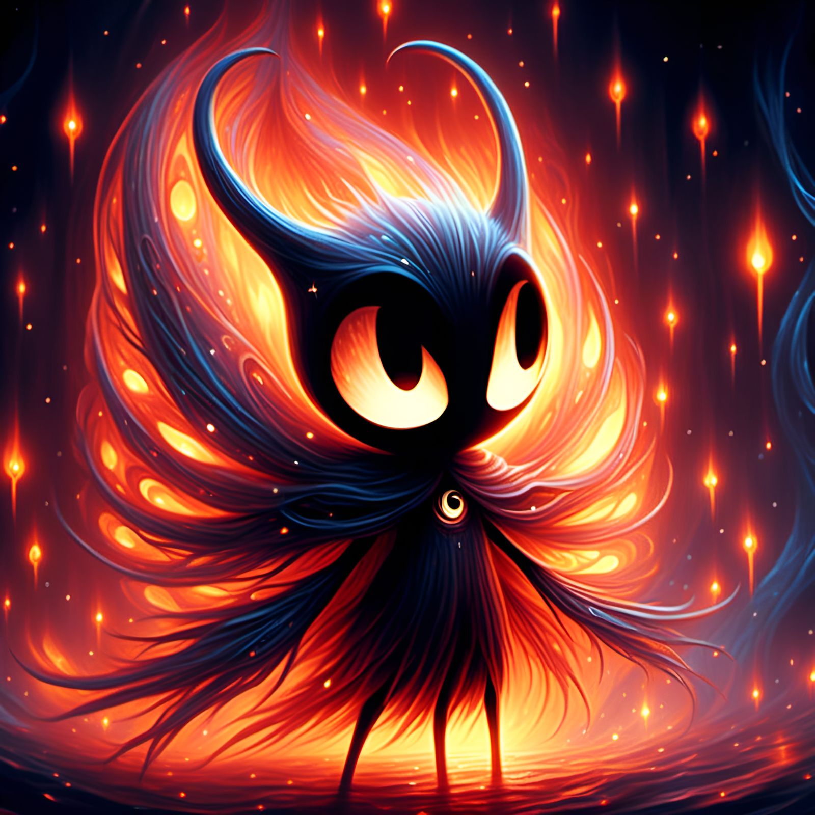 Hollow Knight as Fire Constellation