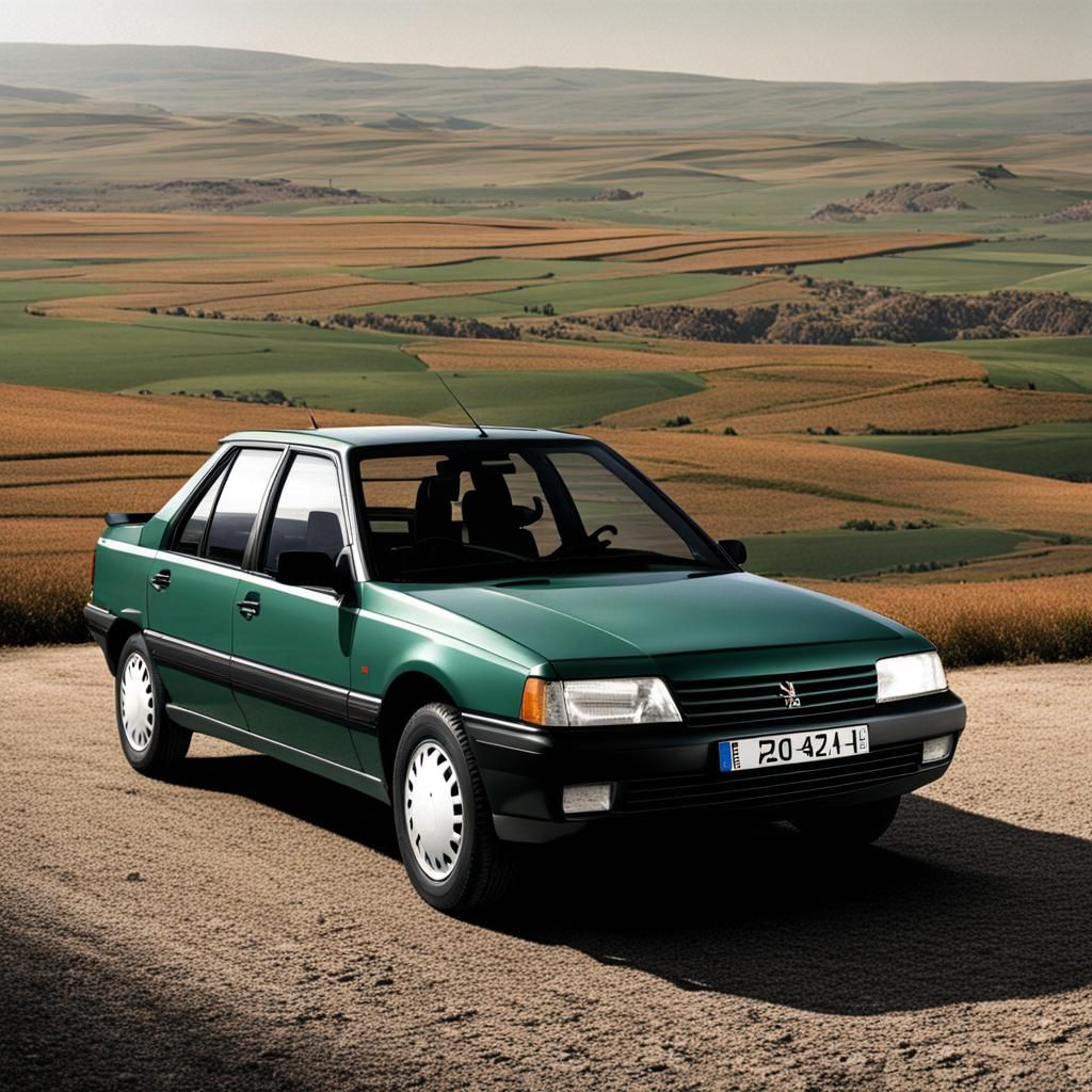 Peugeot 405 AI Generated Image