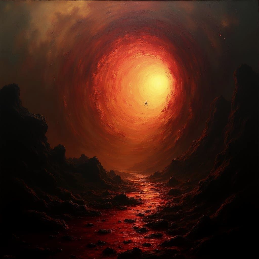 Strange Frequency: A Goya-Inspired Vision