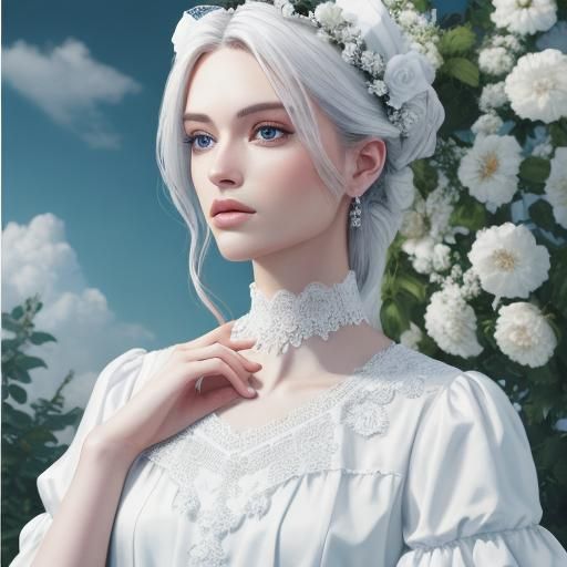 High-Definition White Object in Ultra-High Resolution