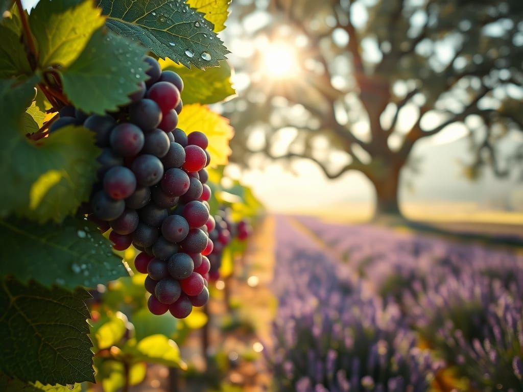 Vibrant Vines in Provence