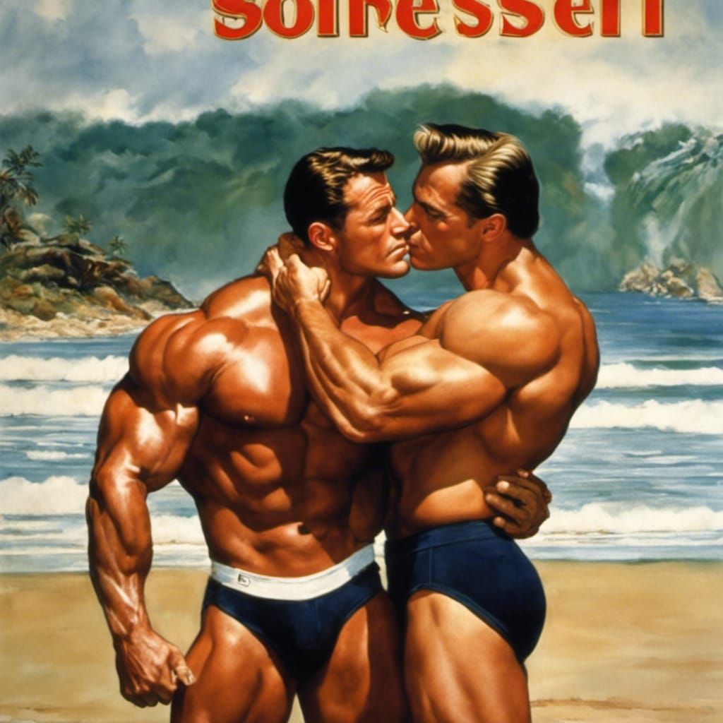 Passionate Embrace: Classic Romance Movie Poster