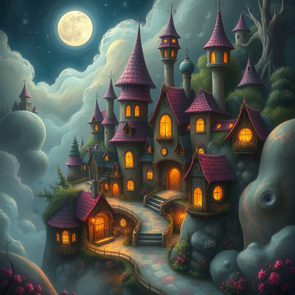 Mystical Dreamlike Village of Fromville