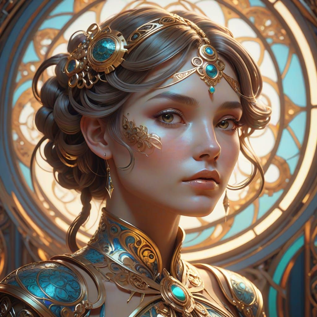 Ethereal Goddess of Night