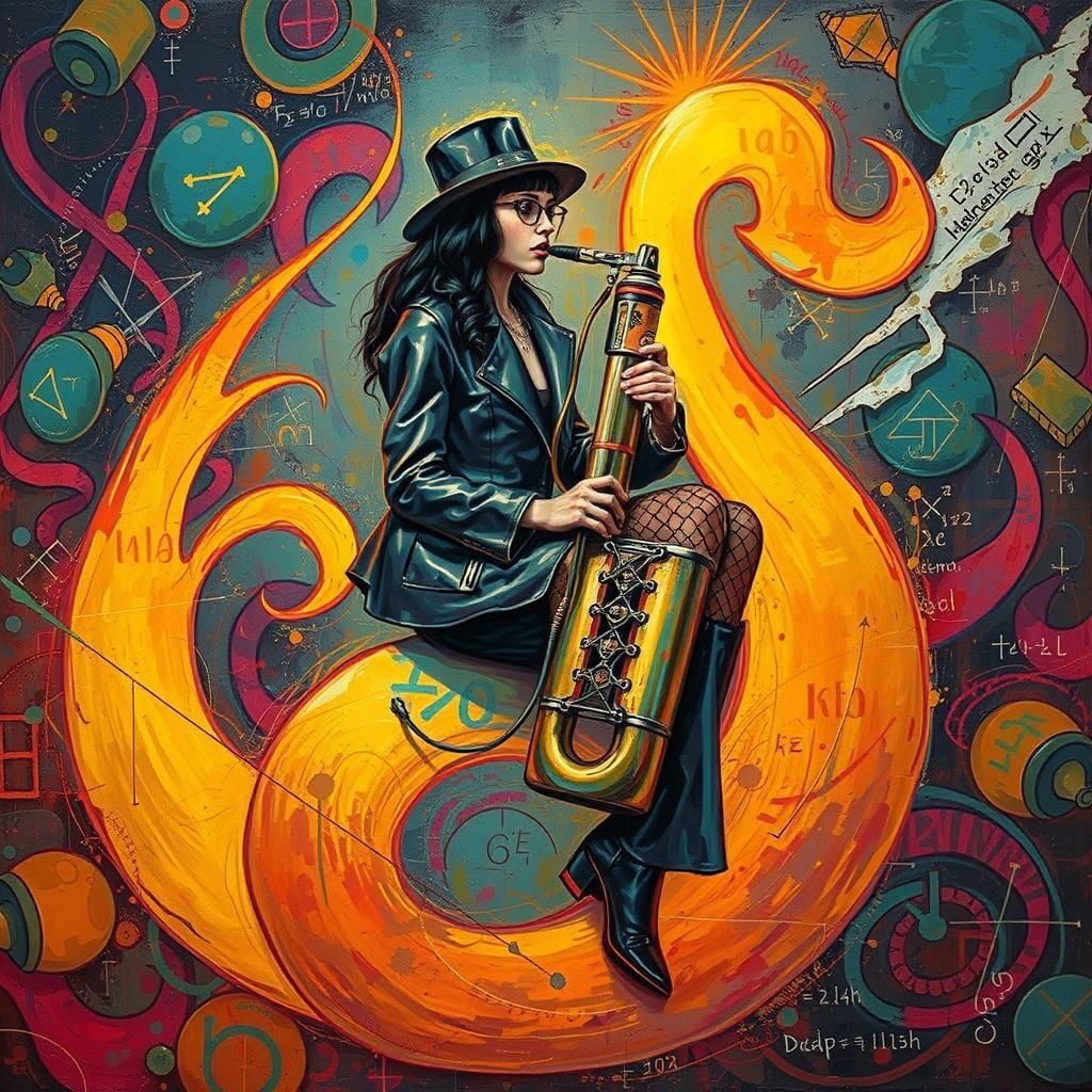 Mathematical Graffiti: A Goth Prayer in Abstract Expressioni...