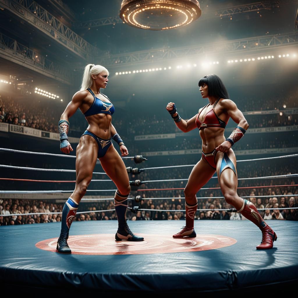 Epic Super Girls Bikini Wrestling Tournament