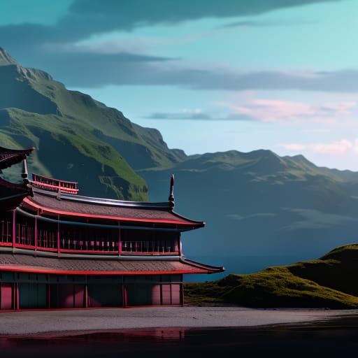 Detailed Matte Painting: Fantastical Splash Screen